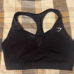 Black Gymshark Sports Bra